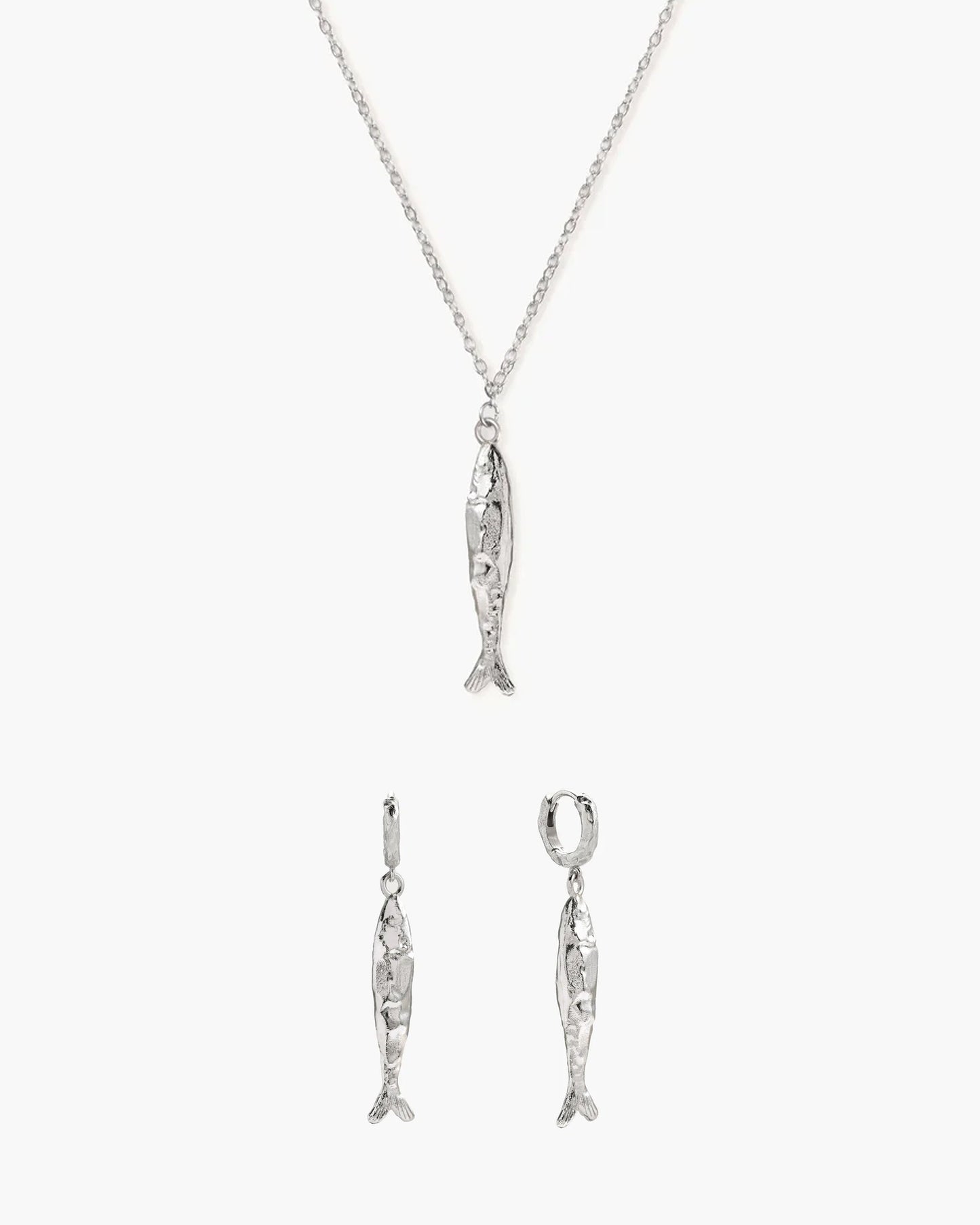 Gold Anchovy Necklace