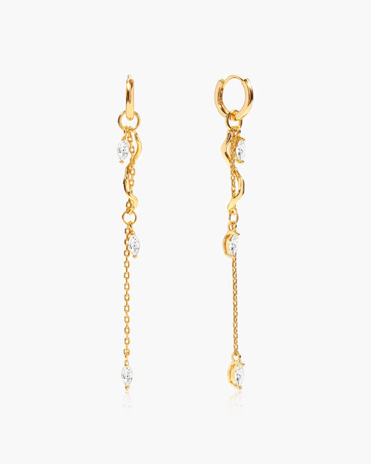 Aria Vine Drop Earrings