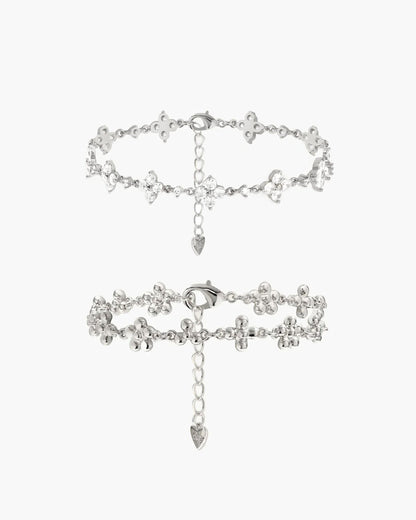 Sparkle Clover Bracelet