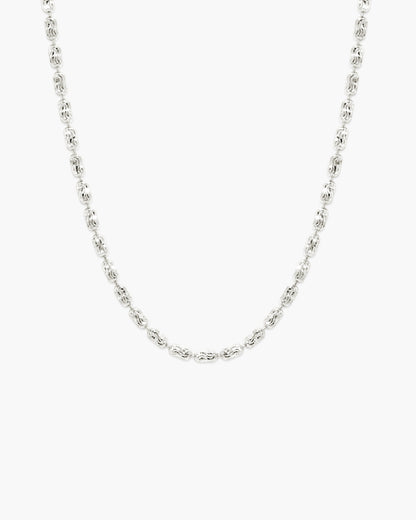 Daze Chain Necklace in Silver