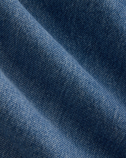 Lightweight Loose Wide-Leg Jean | Medium Indigo | Regular
