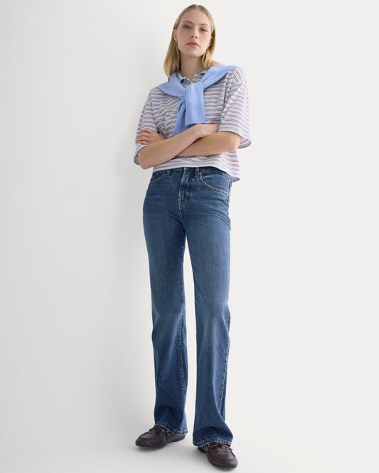 High-Rise Slim Bootcut Jean | Dark Indigo