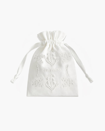 Lily of the Valley Jewelry Pouch