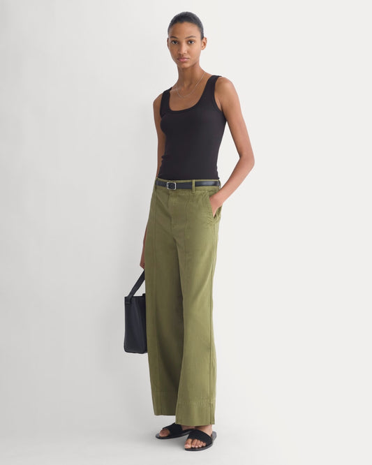 Seamed Wide-Leg Pant | Mayfly