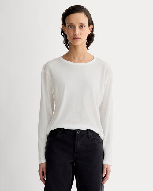 The Air Long-Sleeve Tee | White