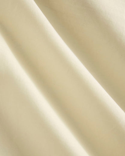 Midi Skirt in Cotton-Silk Organza | Parchment