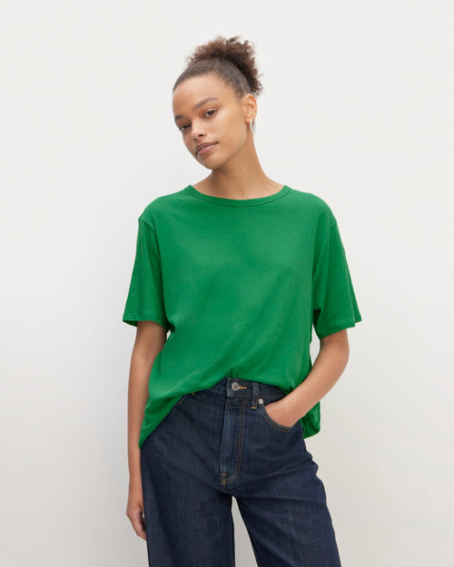 The Air Tee | Grass Green