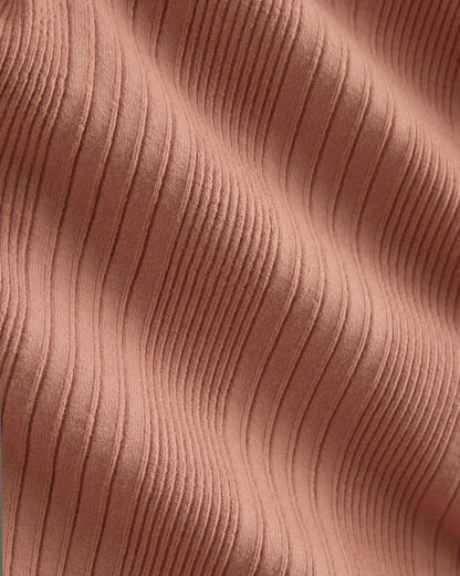 Lounge Rib Hoodie | Ash Rose