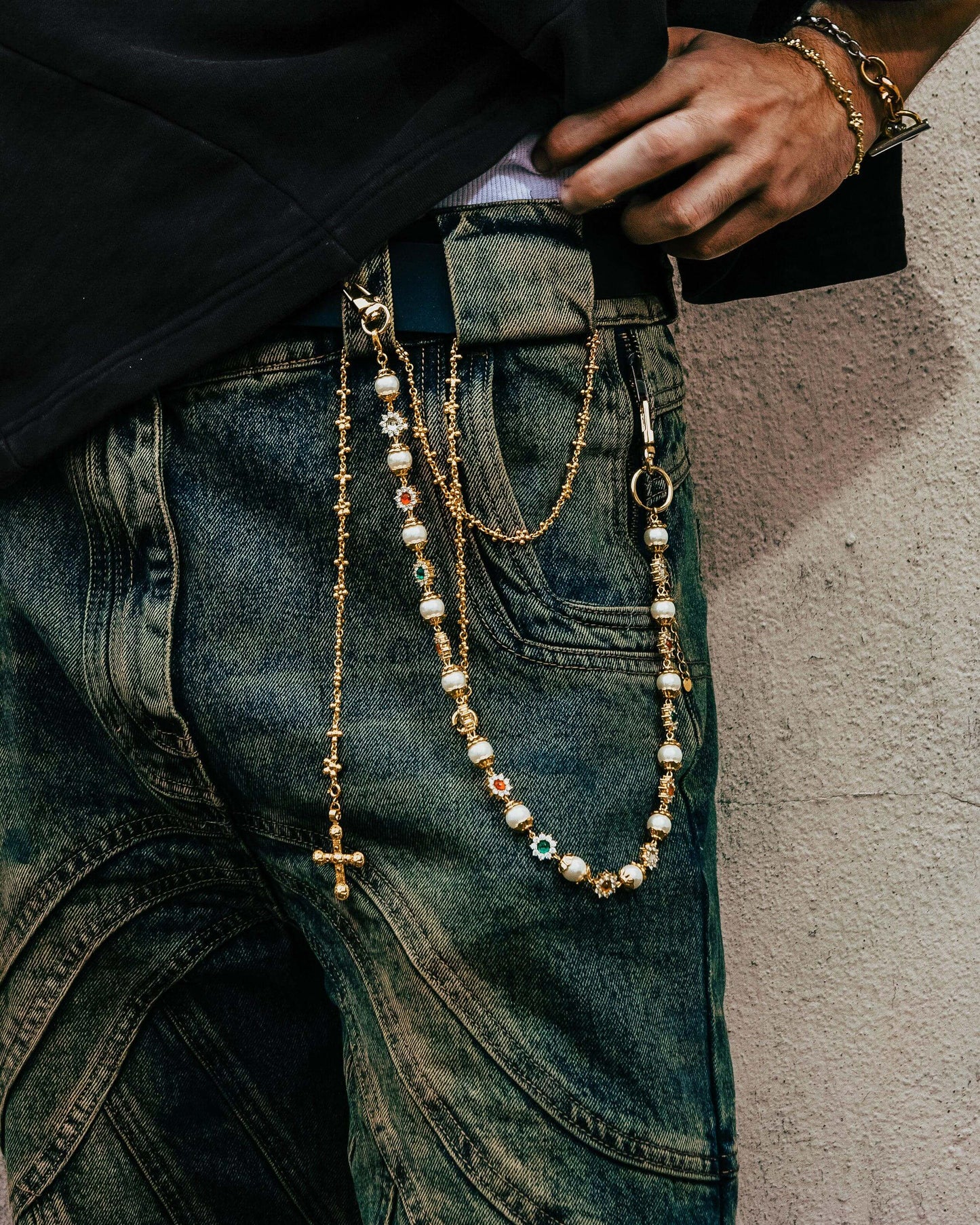 Daisy Pearl Necklace