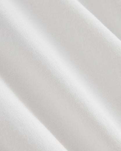 The Box-Cut Tee in Essential Cotton | White | Pocket