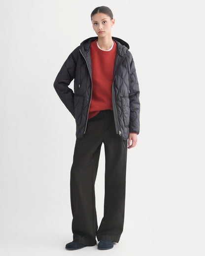 ReNew Quilted Hooded Liner | Black
