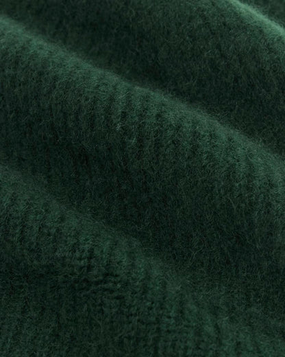 Cashmere Docker Beanie | Dark Green