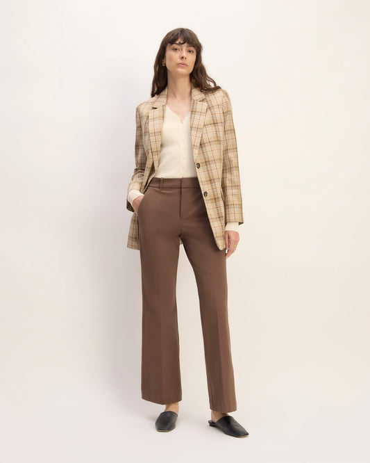 The Bi-Stretch Flare Pant | Cocoa