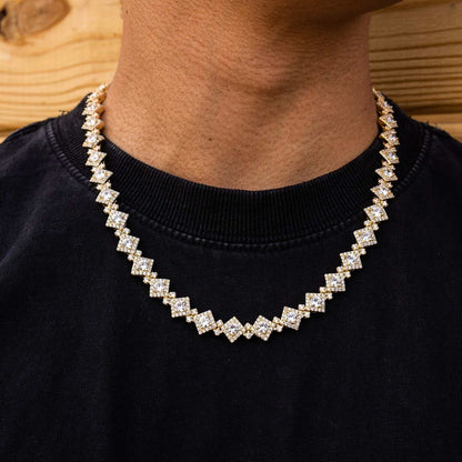 Cloister Link Chain + Bracelet Bundle in Yellow Gold