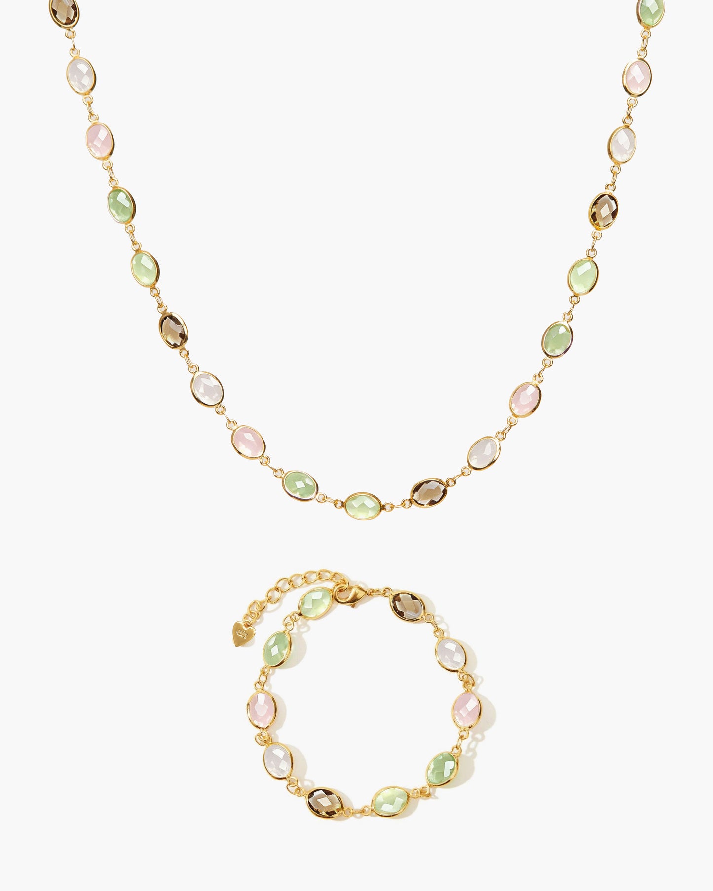 Whimsical Romance Stone Necklace