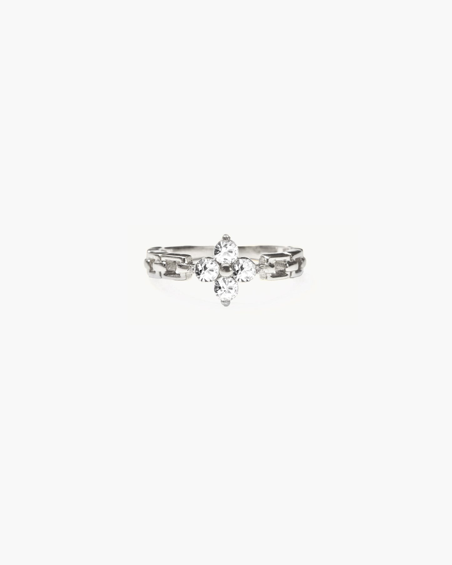 Lucky Clover Ring in Gold