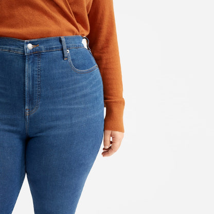 The Authentic Stretch High-Rise Skinny | Mid Blue | 26.5" Inseam
