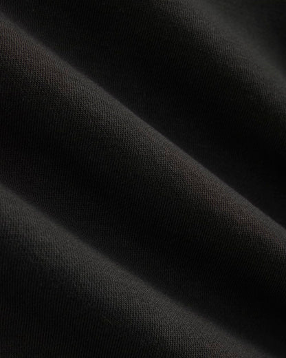Luxe Fleece Wide-Leg Sweatpant | Black