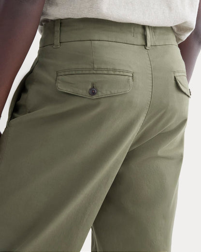 Relaxed Fit Chino | Lichen Green