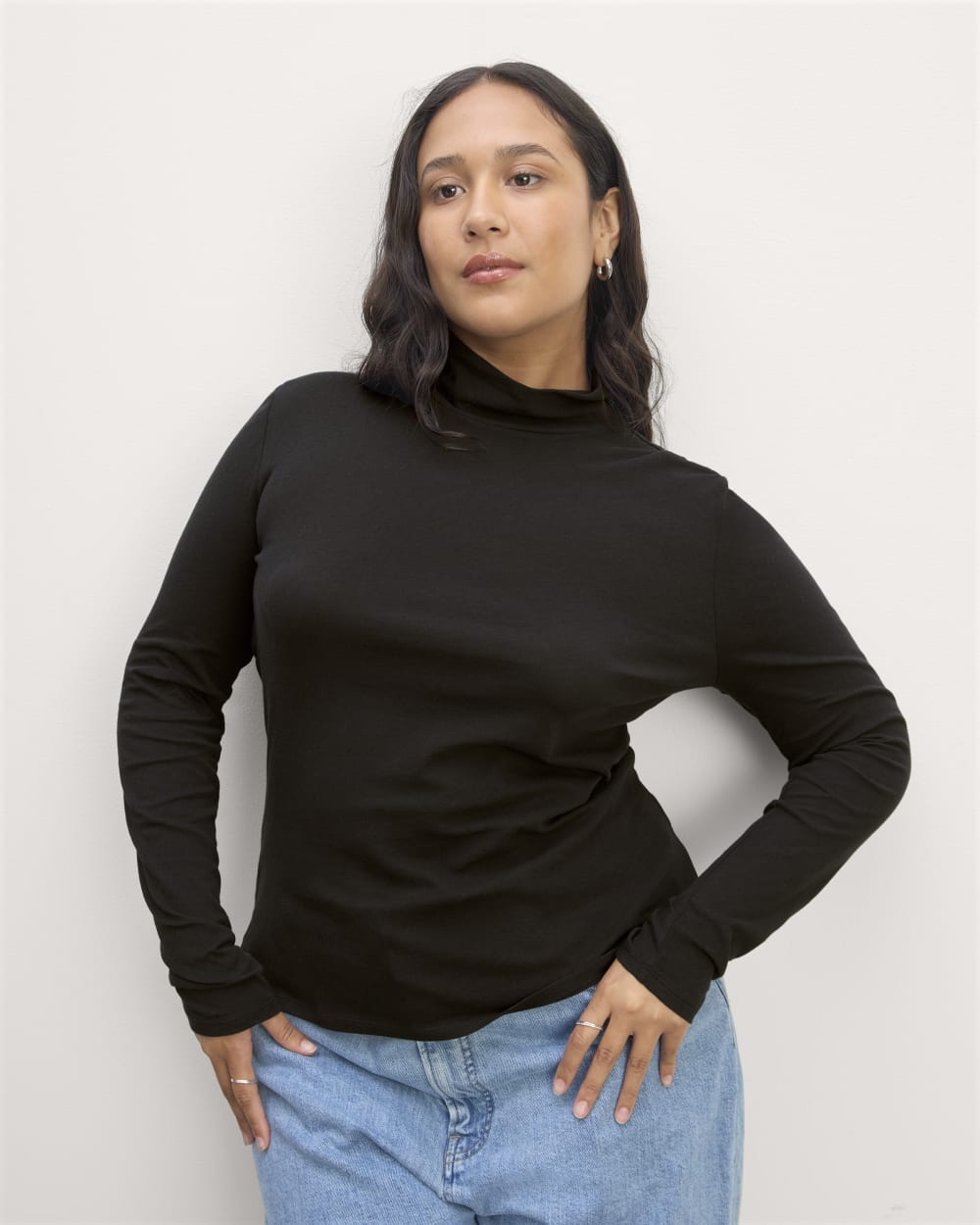 The Air Turtleneck | Black